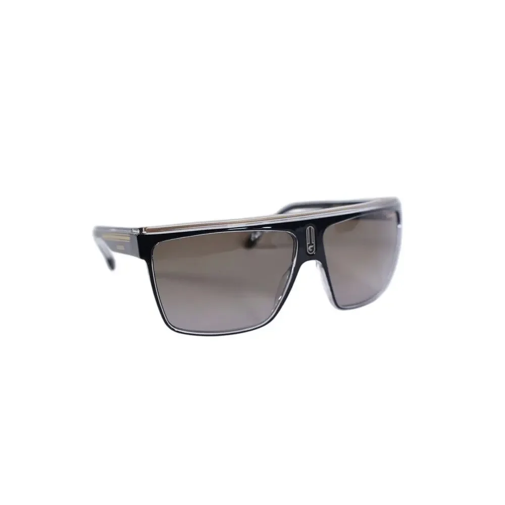 Carrera Men's Square Lightweight Sunglasses - Black Gold / Brown Gradient - NWT
